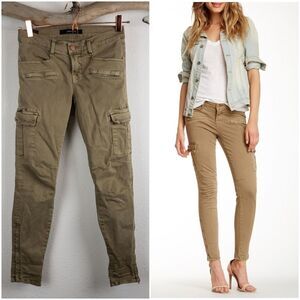 J brand grayson cargo skinny willow green